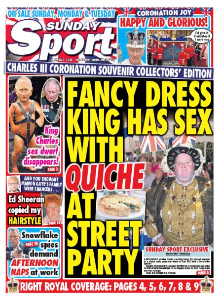 The Sunday Sport – May 07, 2023