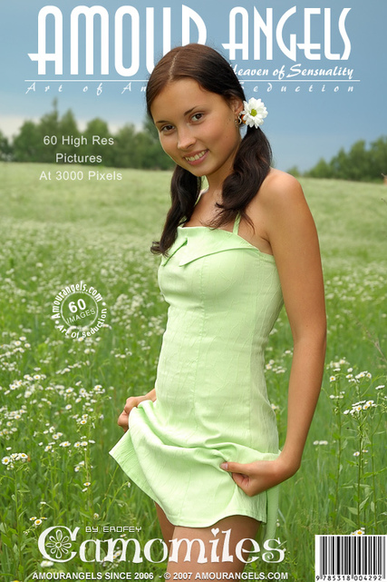 AmourAngels – Nastya – Camomiles-Hi-Res Photoset – Release Date: 2007-08-30